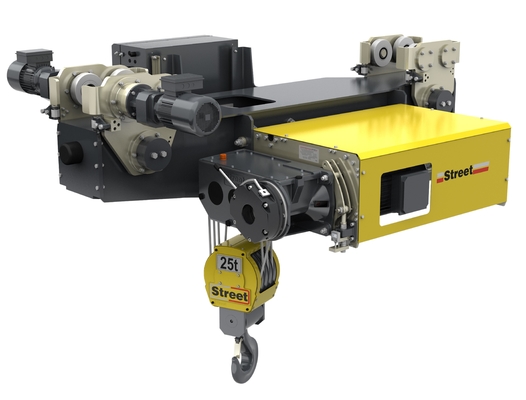 ABM Motor FEM 5Ton جرثقیل سقفی اروپایی تک پرتو با چرخ دستی برقی