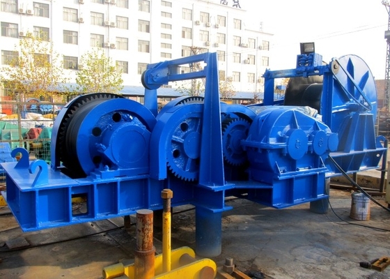 وینچ برقی صنعتی چند زاویه ای 0.5T-60T با کنترل از راه دور بی سیم