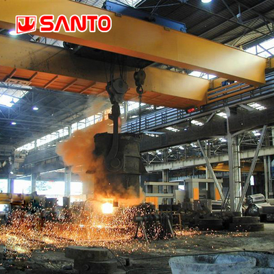 جرثقیل سقفی صنعتی 16/3.2T تا 75/20T A6 A7 A8 برای فولادسازی