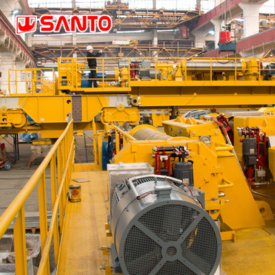 جرثقیل سقفی صنعتی 16/3.2T تا 75/20T A6 A7 A8 برای فولادسازی