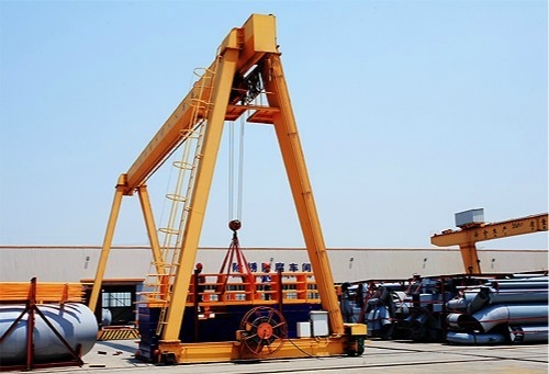 جرثقیل دروازه ای بالابر برقی 3T-32T مقاوم در برابر باد برای ساخت و ساز