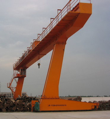 جرثقیل دروازه ای خارجی نوع L Single Girder Gantry Crane A3 Cargo Yards Port Gantry Crane