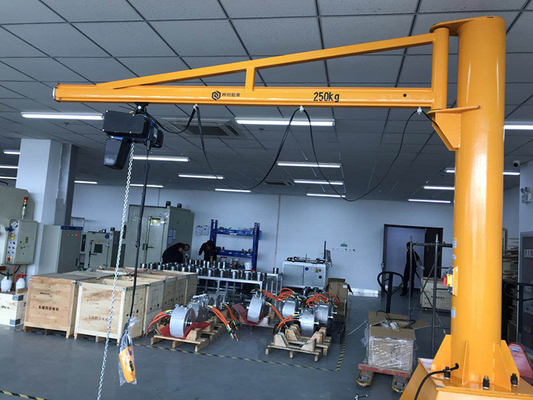 ایستگاه های کاری جرثقیل 20 تنی 0.5 تنی جرثقیل نصب ساده بالابر جرثقیل چرخشی