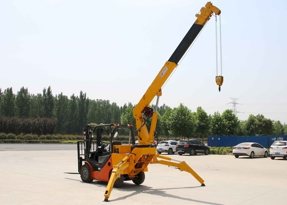 Swing Leg Indoor Mobile Spider Crane KB1.0 Mini Tracked Crawler Crawler