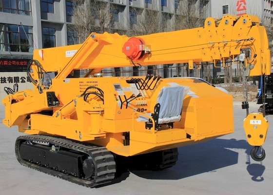 تخفیف 3T Spider Crawler Crane Wireless Remote Control 3ton 5ton 8ton