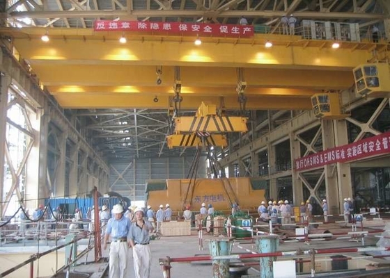 کنترل از راه دور 10.5M-31.5M Span 50T DG EOT Crane for Steel Factory