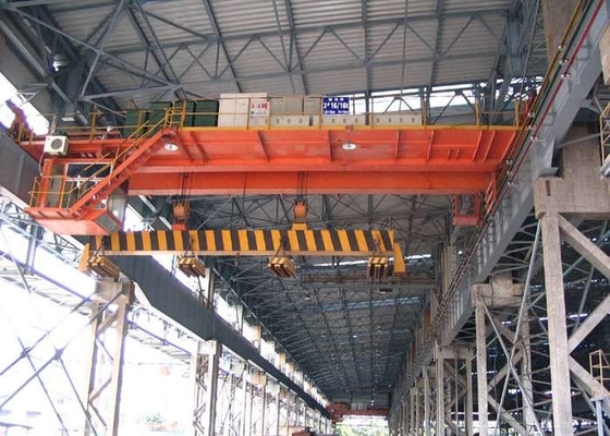 جرثقیل سقفی با دهانه بزرگ 800T دو تیر برای انبارها