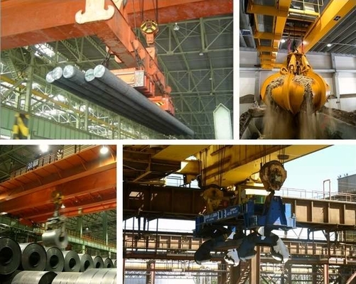 5t-75t ظرفیت بلند کردن جرثقیل بلند 6m-35m طول طول کشش