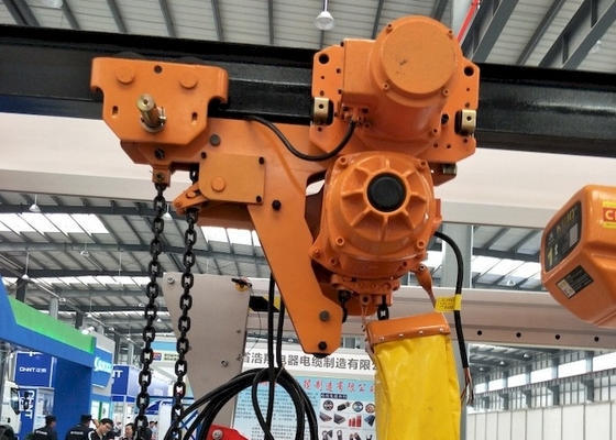 تجهیزات بالابر صنعتی بالابر صنعتی 81db بالابر زنجیر 0.5T-50T کم ارتفاع