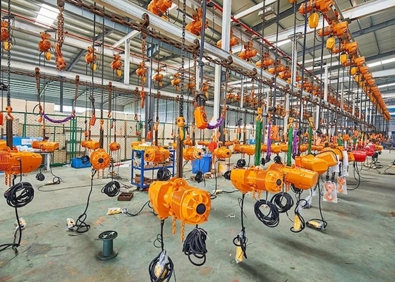 بالابر زنجیر کنترل از راه دور برقی کوچک 0.1T تا 6T وزن سبک