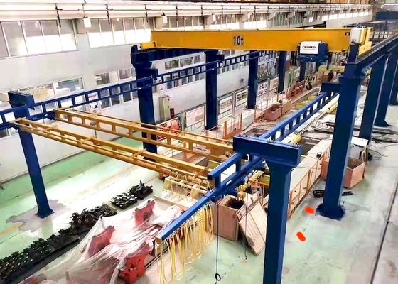 بدون سر و صدا A3 KBK دستی جرثقیل پل با وزن مرده کم عملکرد صاف