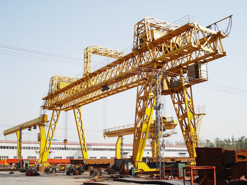 وزنه سنگین جرثقیل دو گره جرثقیل 10-75t ظرفیت بلند کردن موتور شنایدر A5-A8 وظیفه کاری