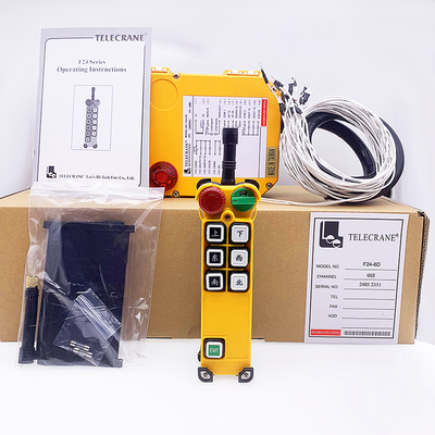 LCC Q5000 Replace Telecrane F246d دو جوی استیک کنترل از راه دور بی سیم برای جرثقیل