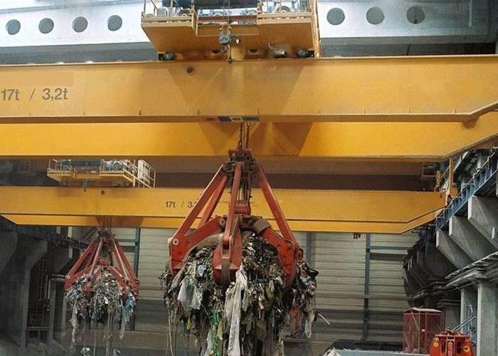 جرثقیل CE ISO Wide Electric Double Beam 43kg/M QU70 Rail Work Shop جرثقیل